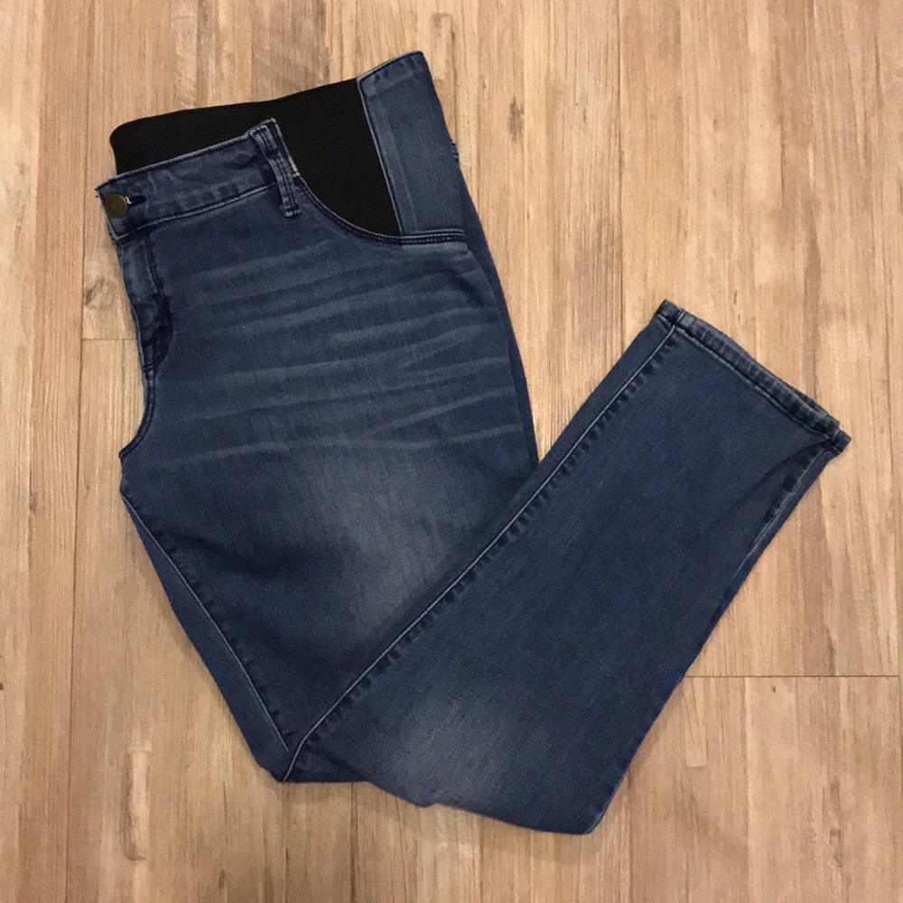 SOLD on Mercari - Maternity Side Panel Jeans